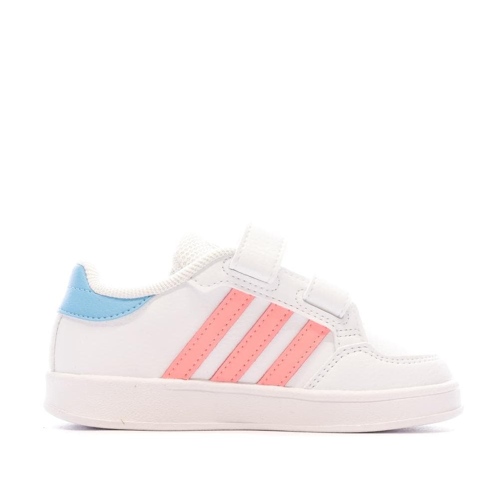 Baskets Blanches Fille Adidas Breaknet Cf I 2