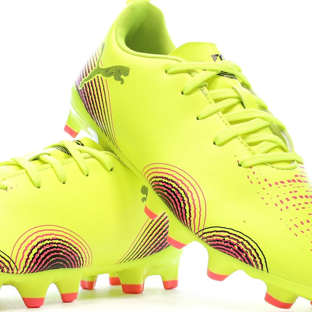 Baskets Jaune Garçon Puma Future 8 Play Fg/ag Jr 7