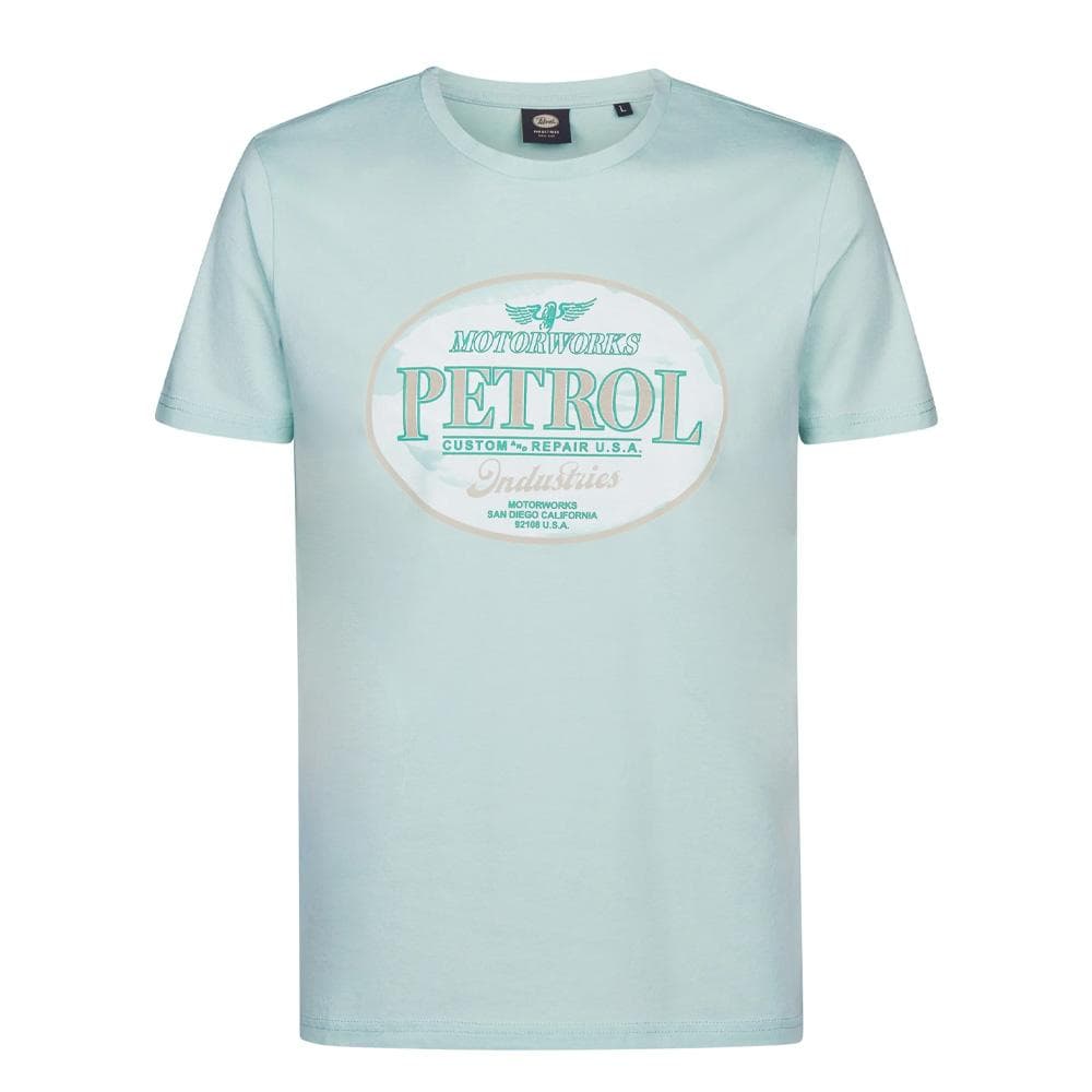 T-Shirt Vert Homme Petrol Industries Classic 2