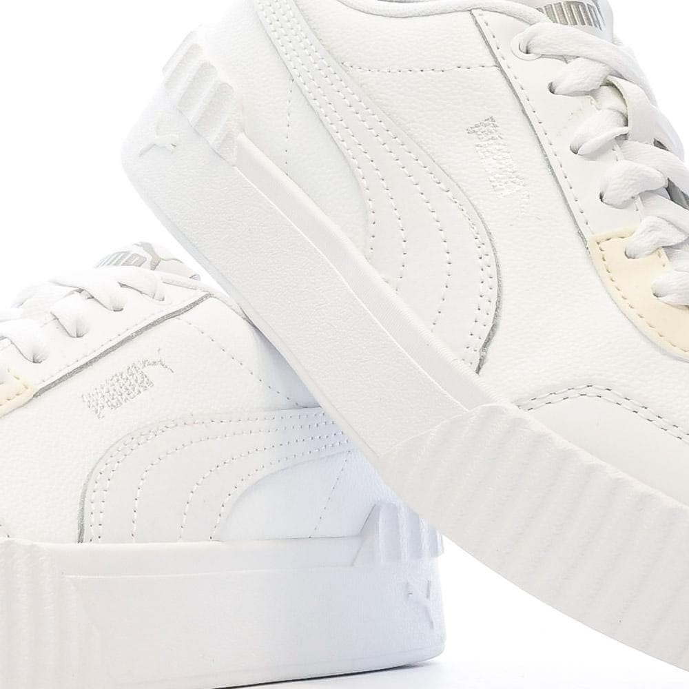 Baskets Blanches Femme Puma Carina Lift 7