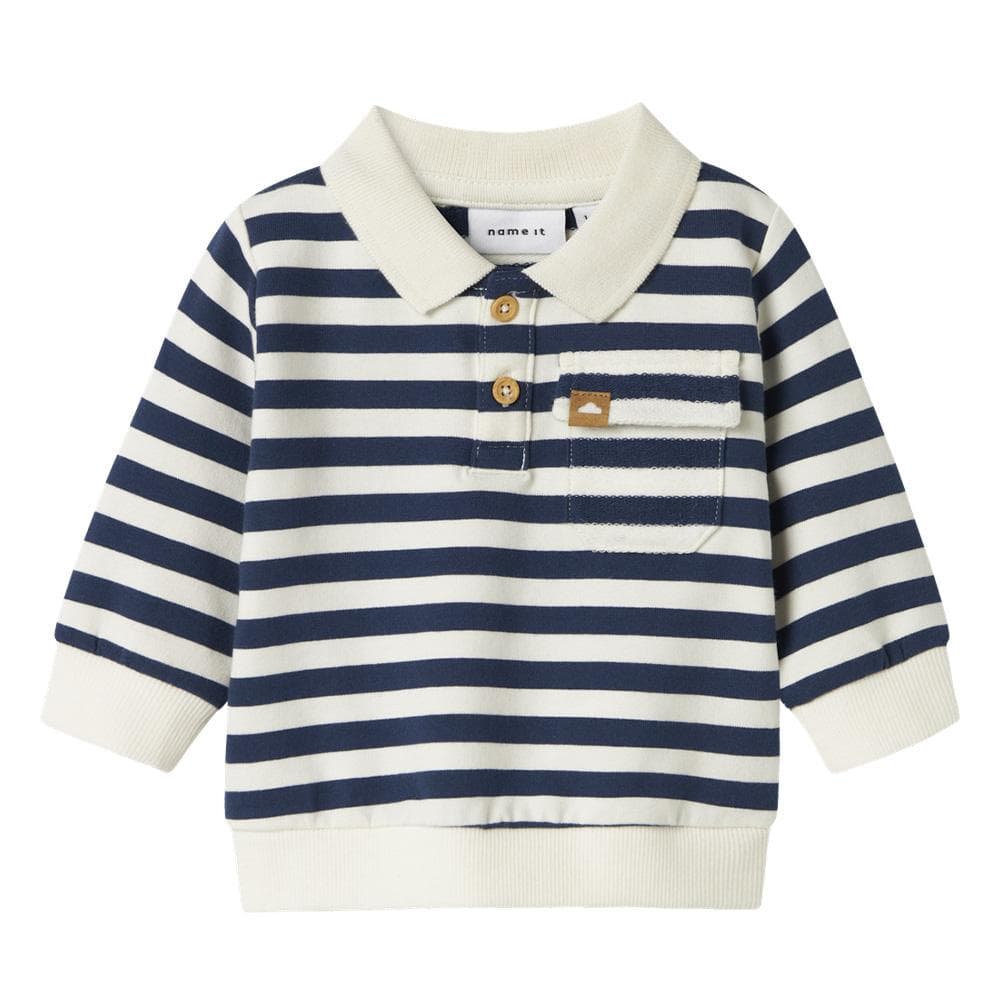 Polo Blanc/Marine Garçon Name it Nilsen 1