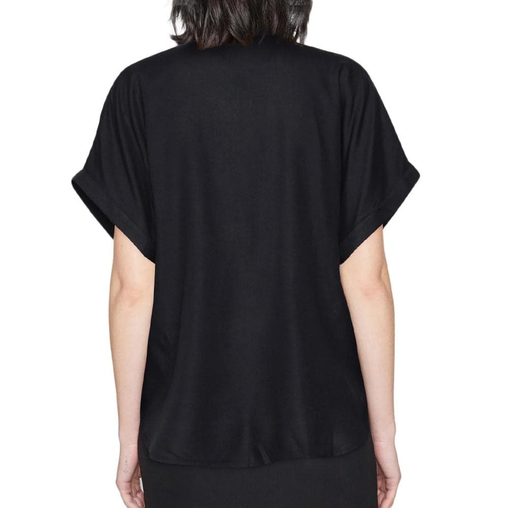 Blouse Noire Femme Vero Moda Easy Joy 10297345 2