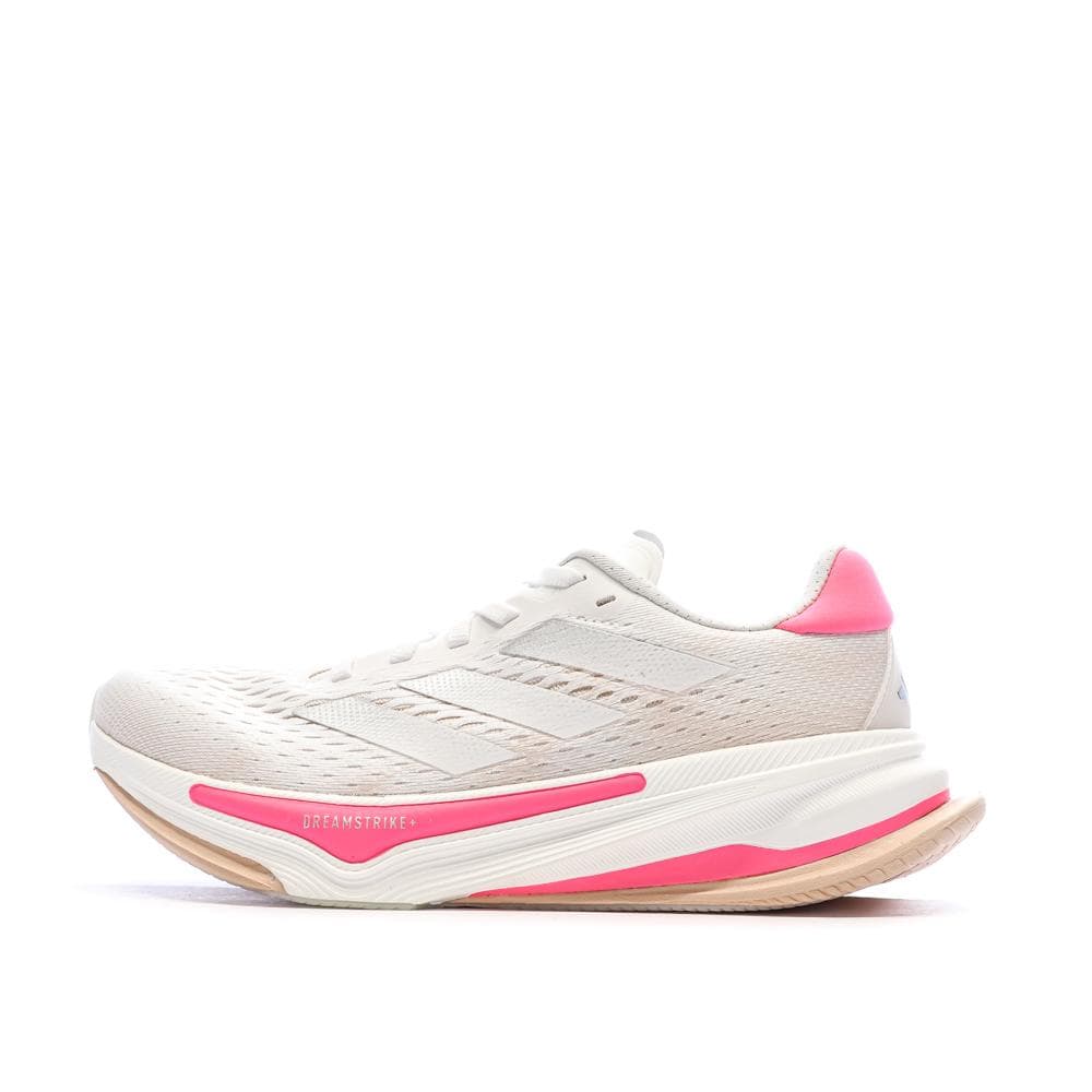 Chaussures de Running Blanc/Rose Femme Adidas Supernova Prima 1