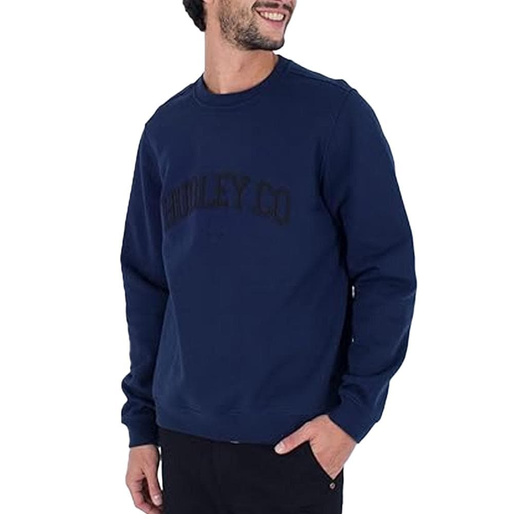 Sweat Marine Homme Hurley Applique 1
