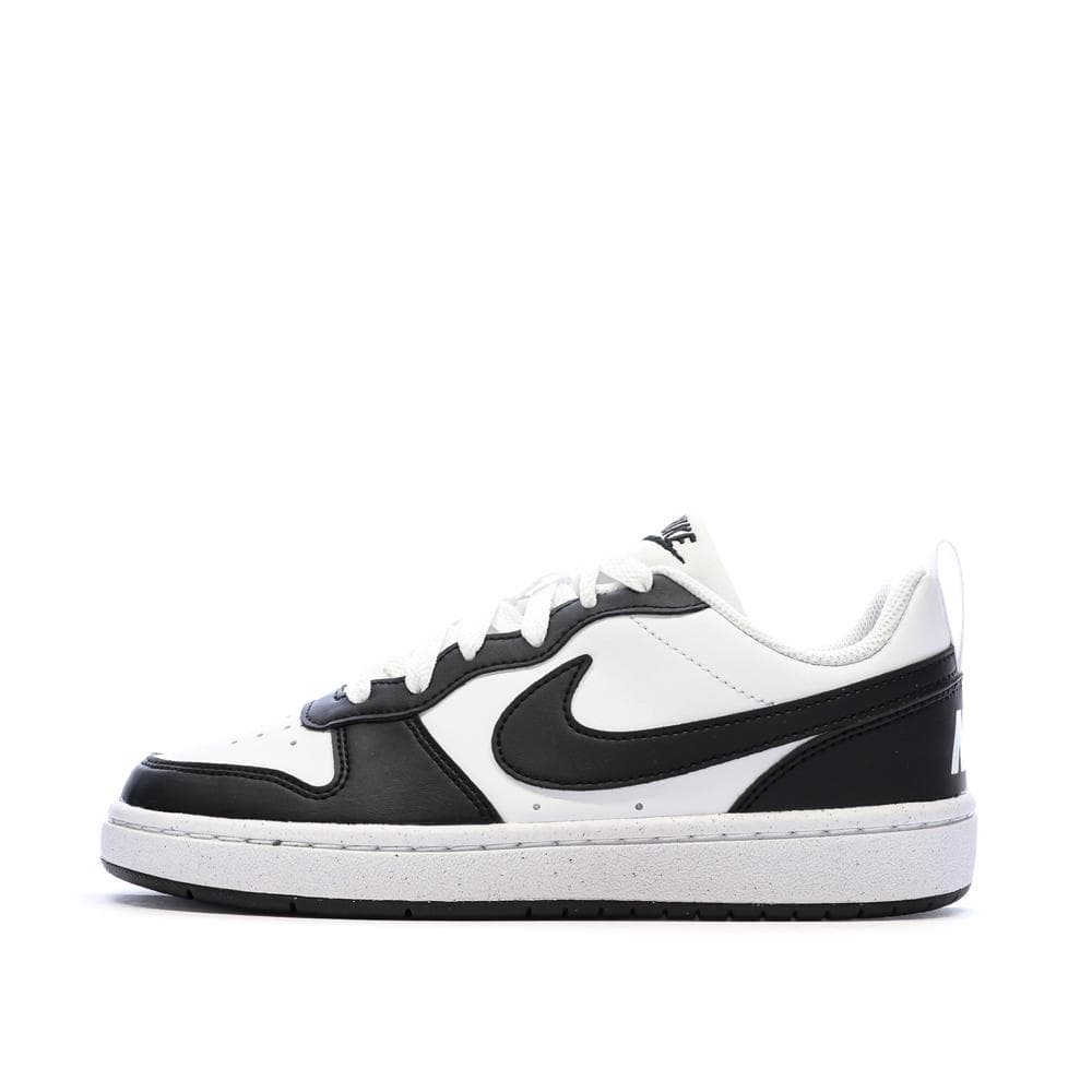 Baskets Noir/Blanc Garçon/Fille Nike Court Borough Low 1
