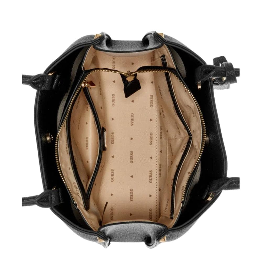 Sac à Main Noir Femme Guess Meridian Shoulder 3