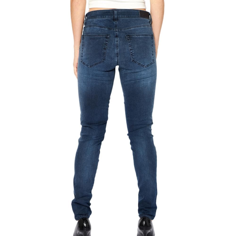 Jean Slim Bleu Foncé Femme Diesel 2017 Slandy 2