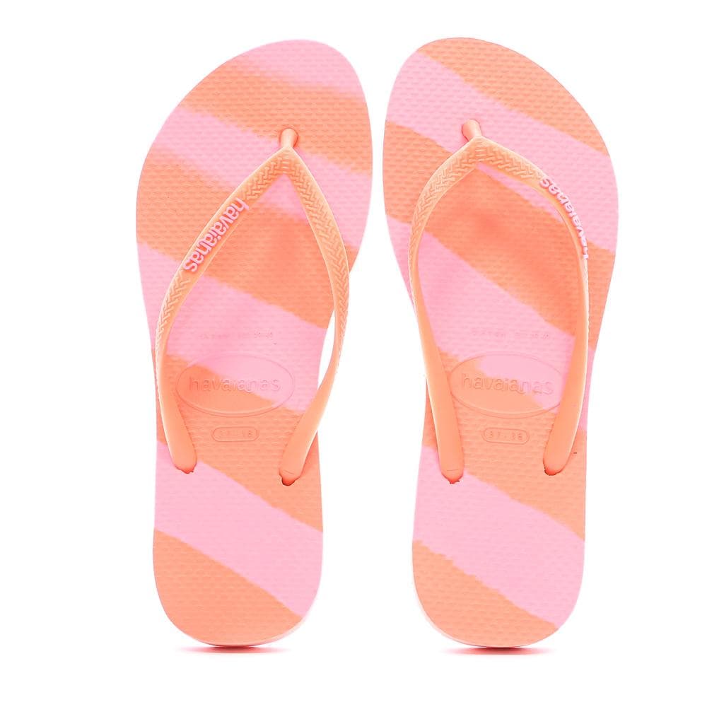 Tongs Rose/Orange Femme Havaianas Infrad 3