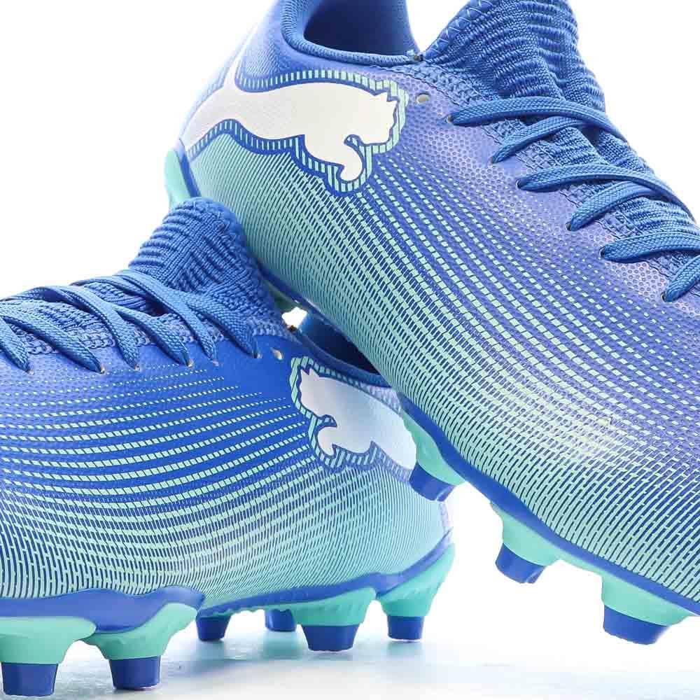 Chaussures de football Bleu Homme Puma Future 7 FG/AG 7