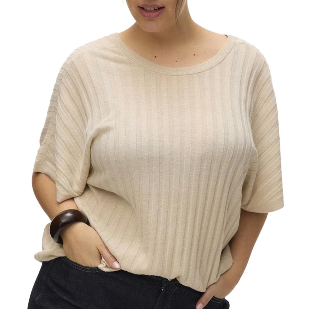 Pull Beige Femme Vero Moda Barbados 1
