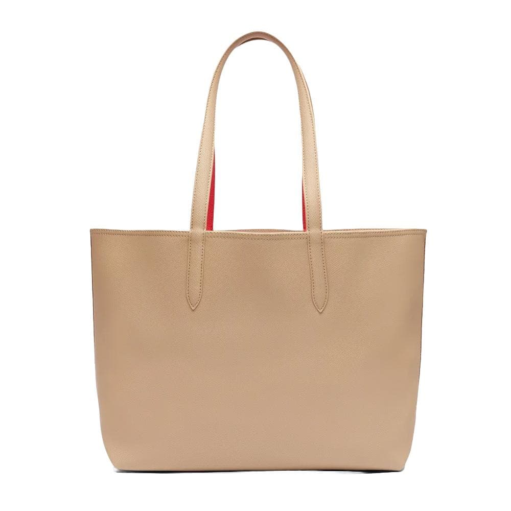 Sac Cabas Réversible Beige/Rouge Femme Lacoste Anna 2