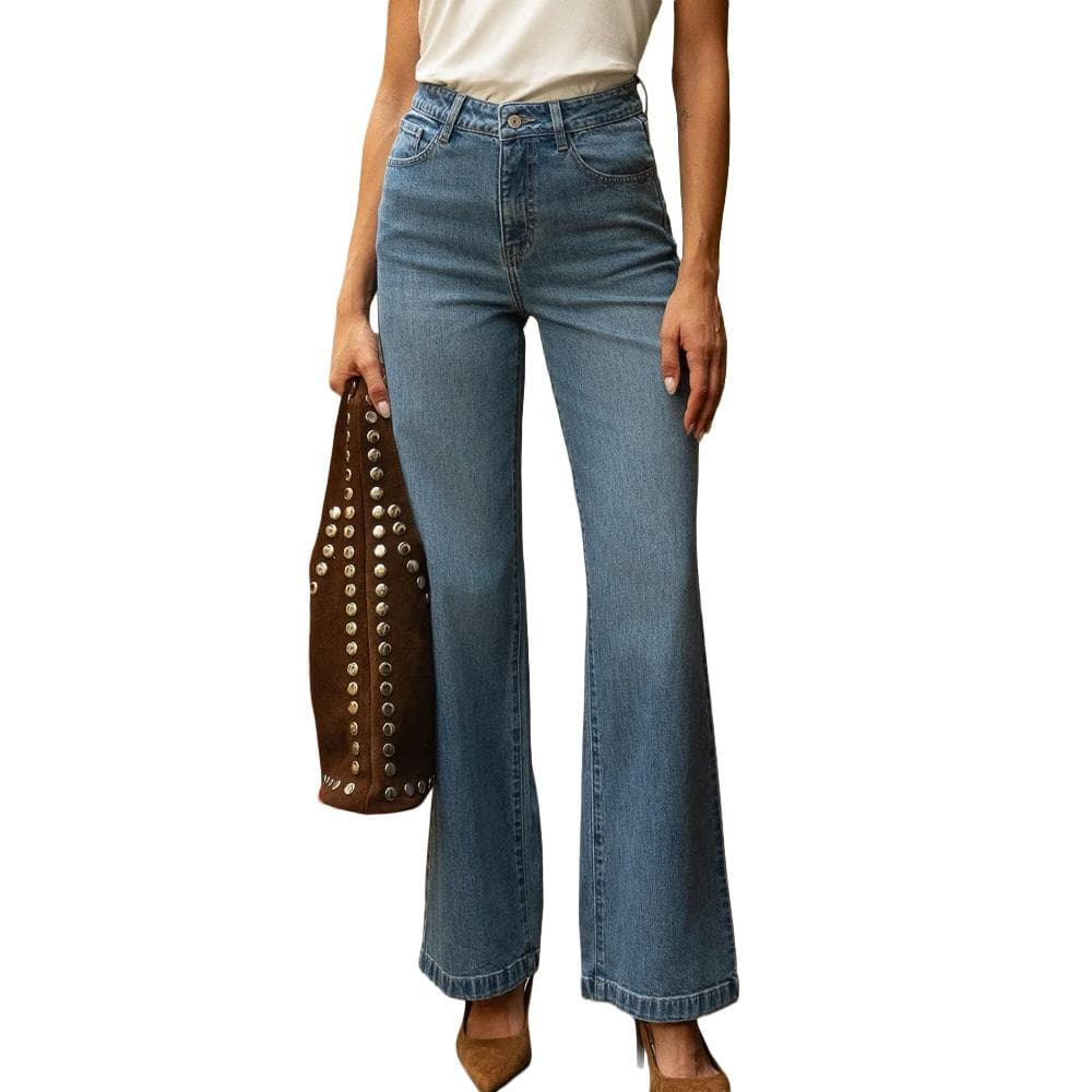 Jean Flare Bleu Femme Oraije Mona 1