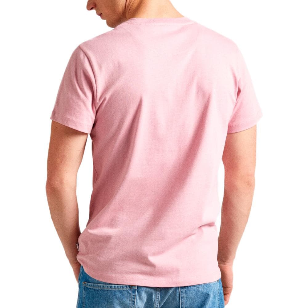 T-shirt Rose Homme Pepe jeans Clement 2