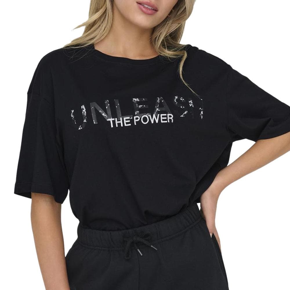 T-shirt Noir Femme Only Space Life 1