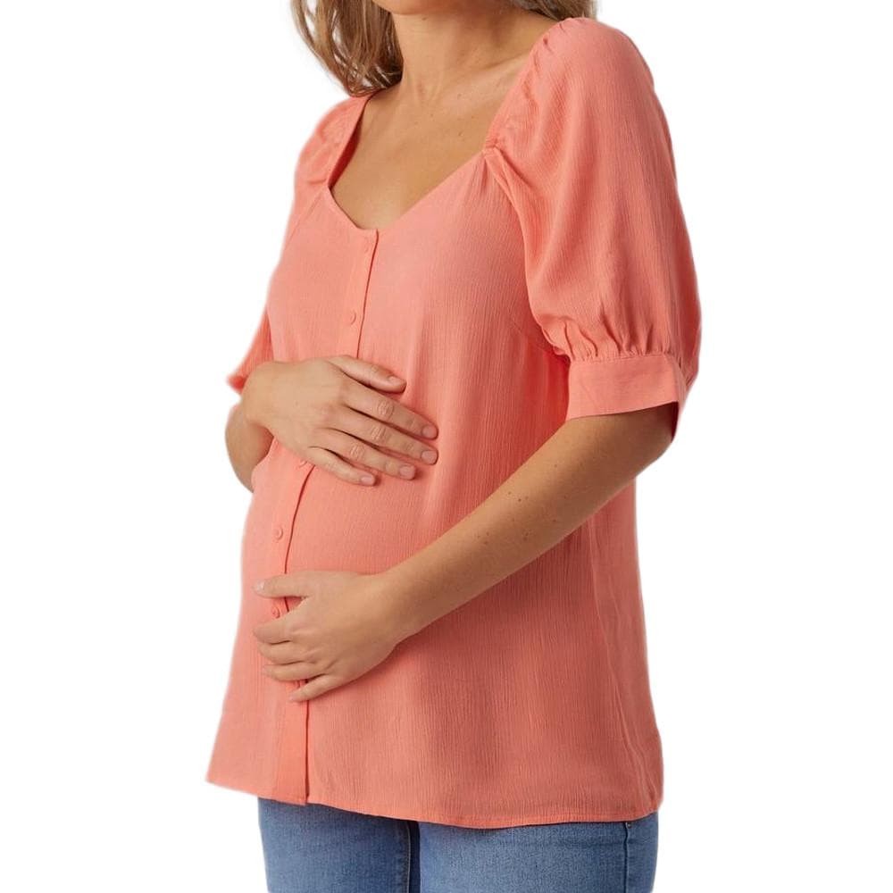Blouse Rose Femme Vero Moda Maternity Menny 1