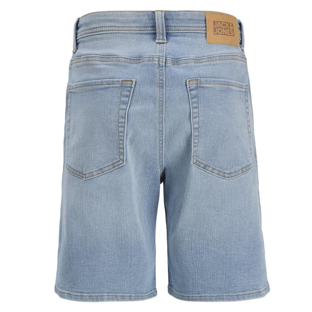 Short Bleu Clair Délavé Garçon Jack & Jones Rick 3