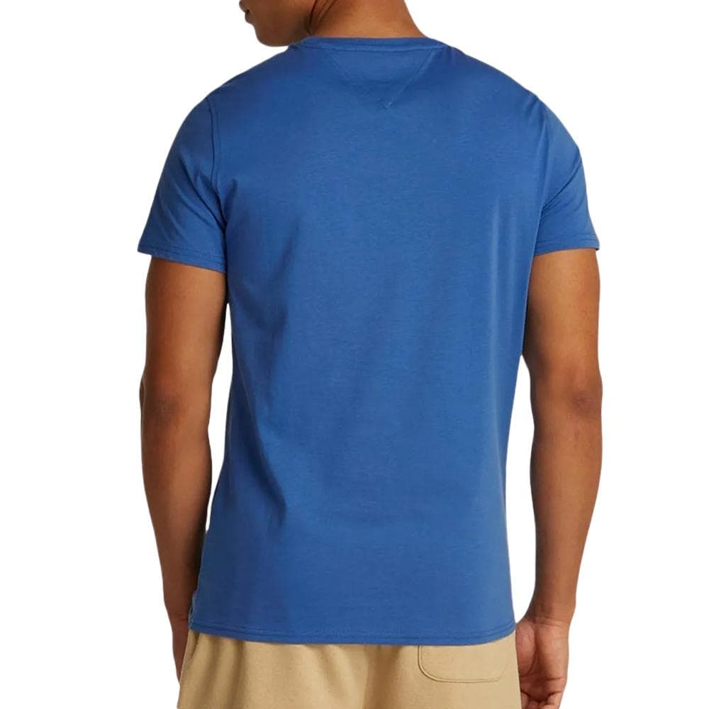 T-shirt Bleu Homme Tommy Hilfiger Tjm Xslim Jersey 2
