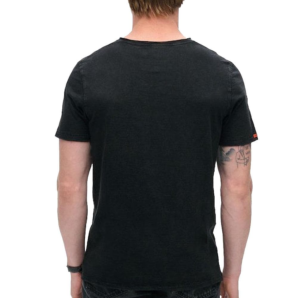 T-Shirt Noir Homme Superdru Raw 2