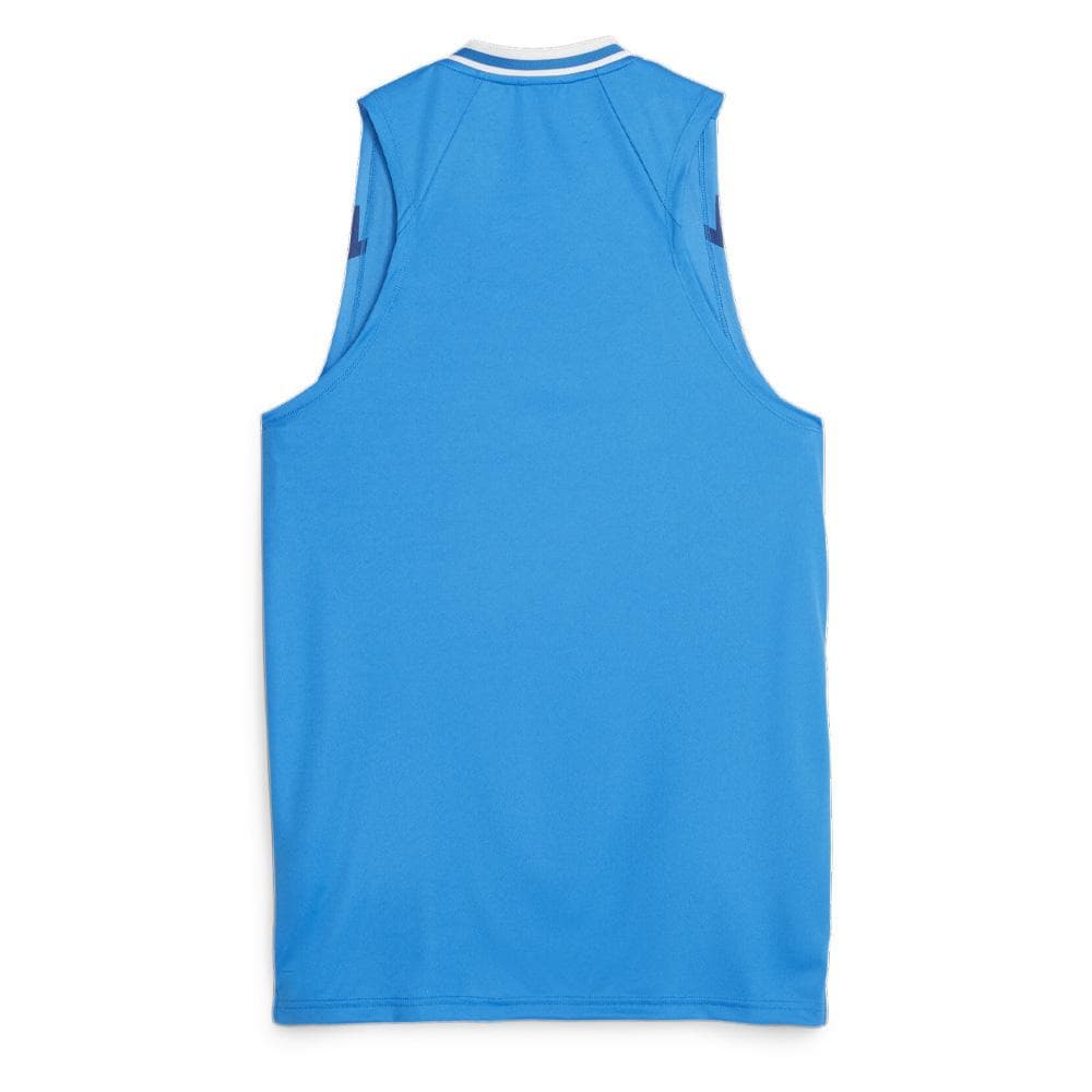 Débardeur de Sport Bleu Ciel Homme Puma Hoops 2
