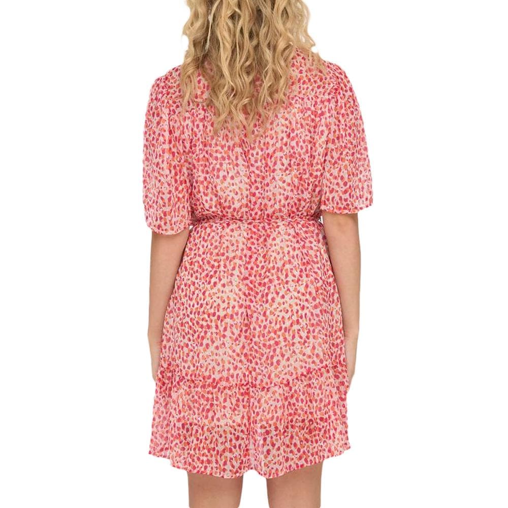 Robe Orange/Ecru Imprimé Femme JDY 15317318 2