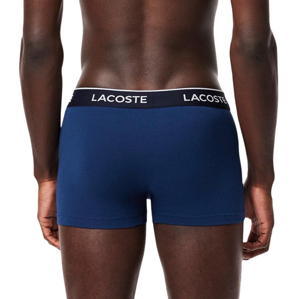x3 Boxers Marines/Rouges Homme Lacoste 5H1300 2