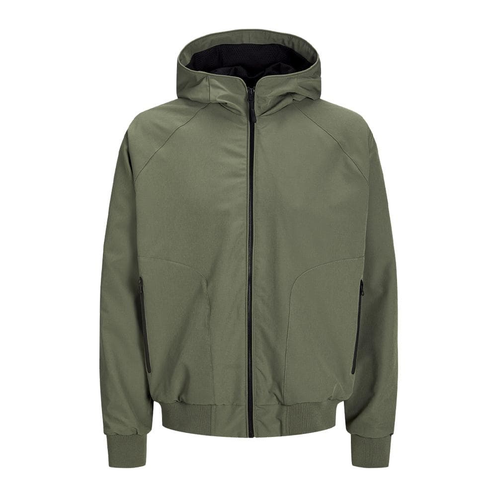 Bomber Vert Homme Jack & Jones Track 1