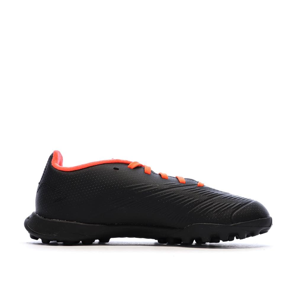Chaussures de football Noires/Dorés Garçon Adidas Predator League 2