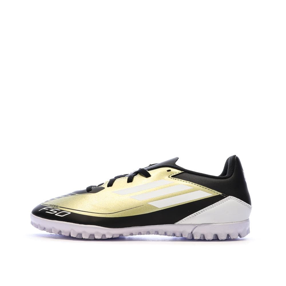 Chaussures de Foot Doré/Noir Homme Adidas F50 Club TF Messi 1
