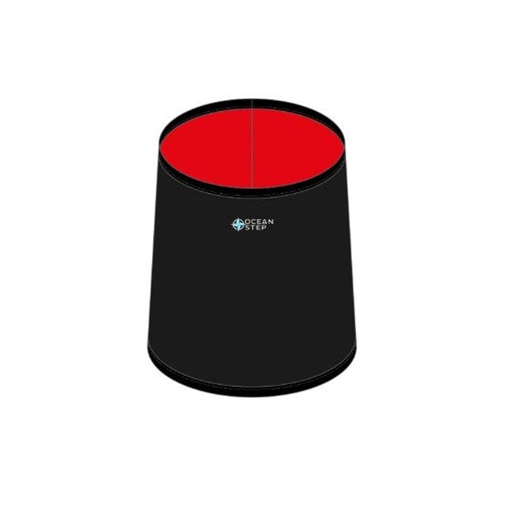 Cache cou Noir/Rouge Homme Polar Ocean Step Tube 1.5mm 1