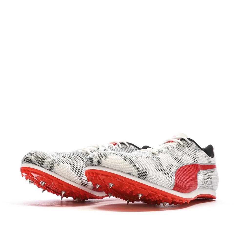 Chaussures d'athletismes Blanc/Gris/Rouge Homme Puma Evospeed 8 6