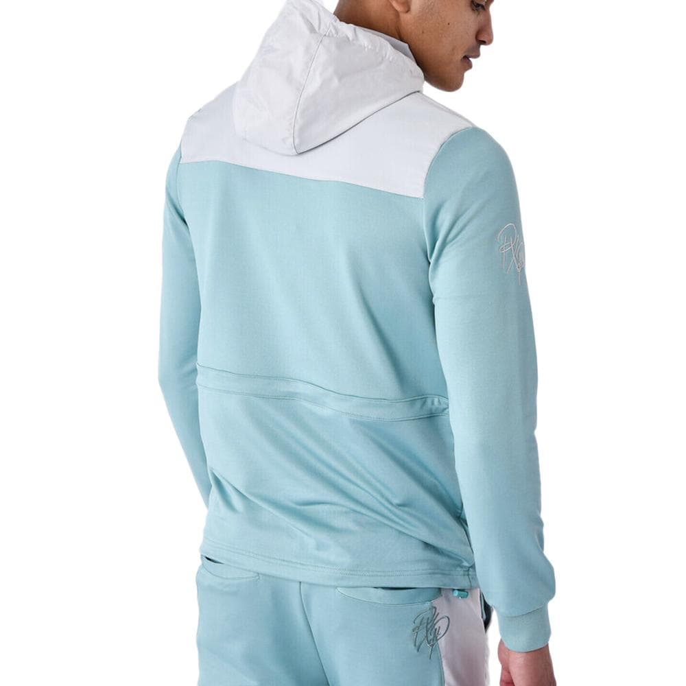 Sweat à Capuche Blanc/Bleu Homme Project X Paris Bicolore 2