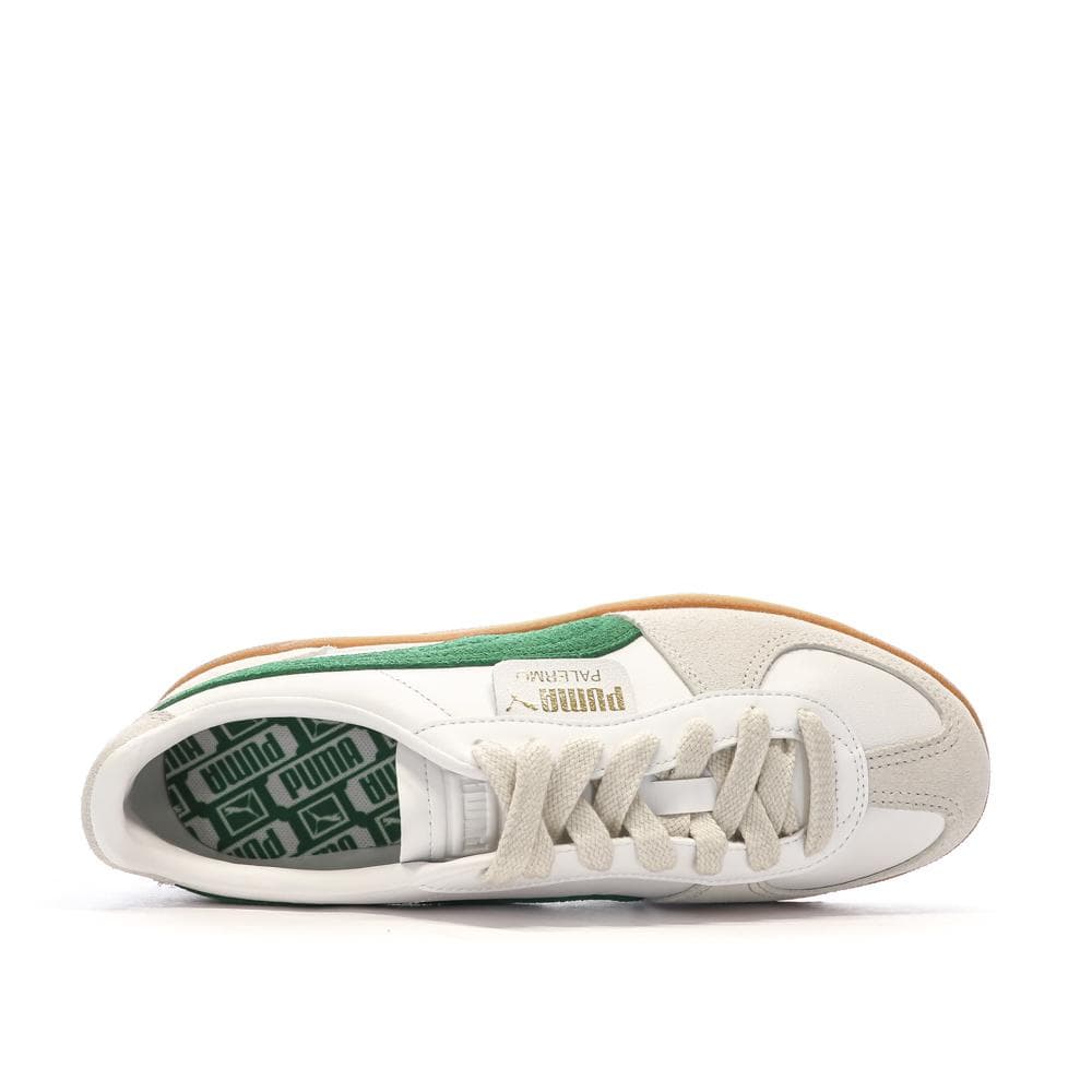 Baskets Beiges/Vertes Homme Puma Palermo 4