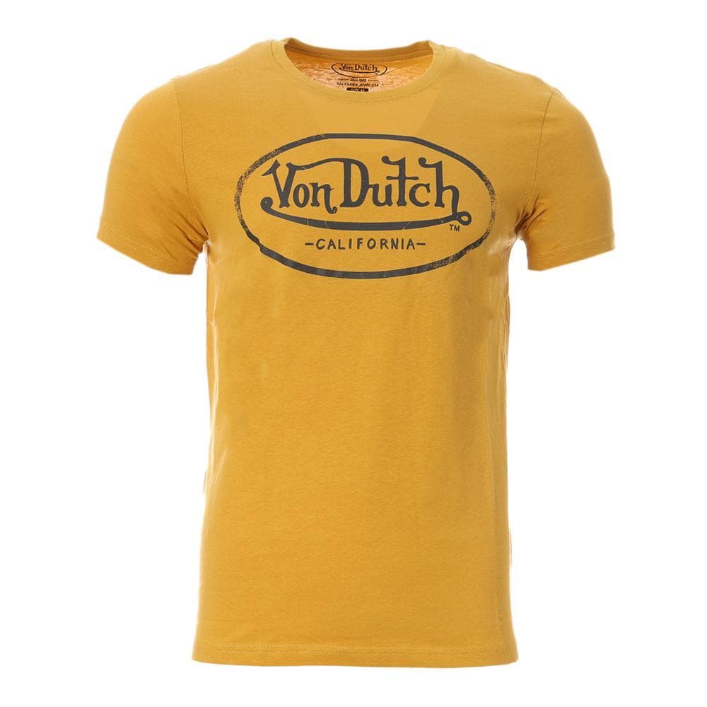 T-Shirt Jaune Homme Von Dutch ART 1