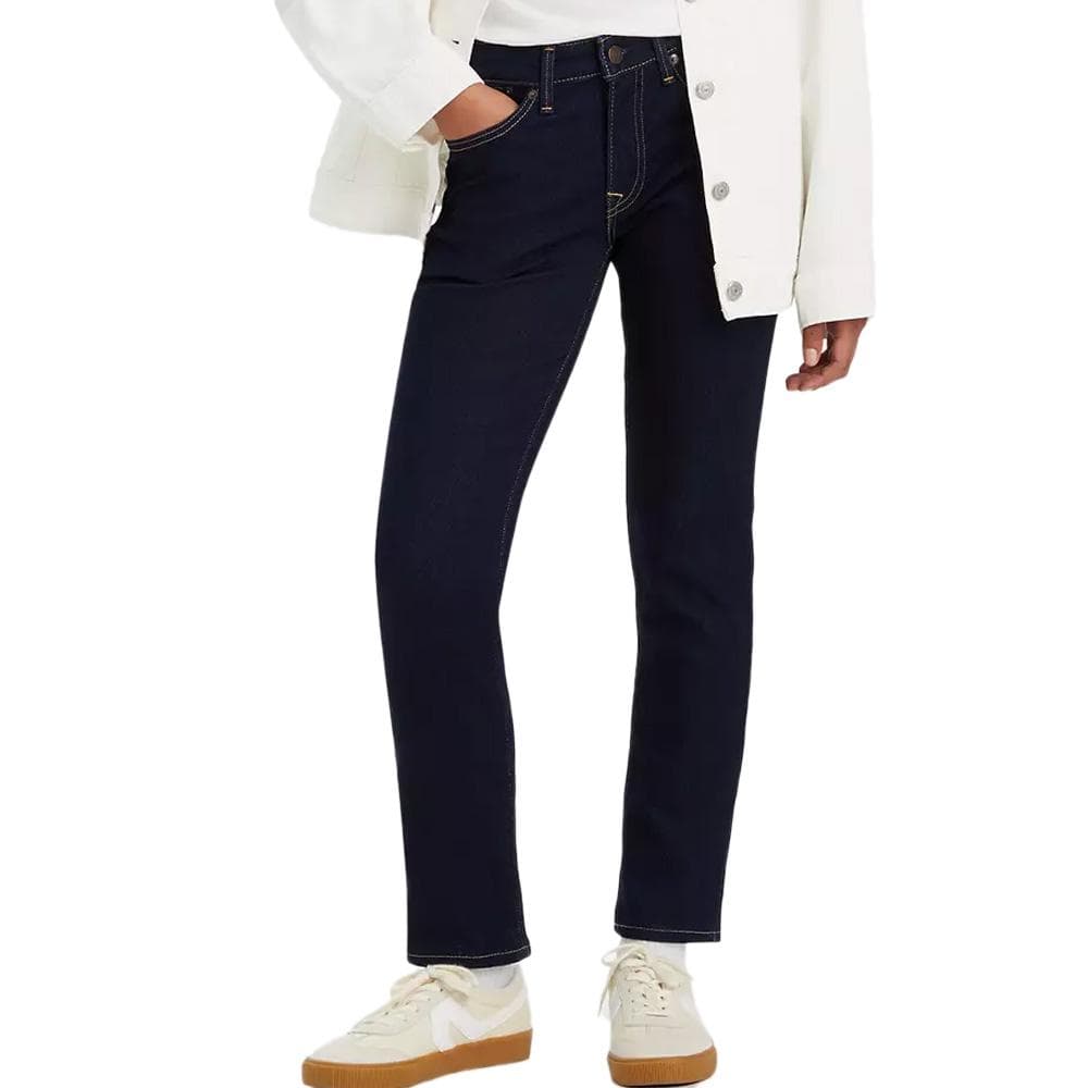 Jean 712 Slim Bleu Brut Femme Levi's Welt Pocket 1