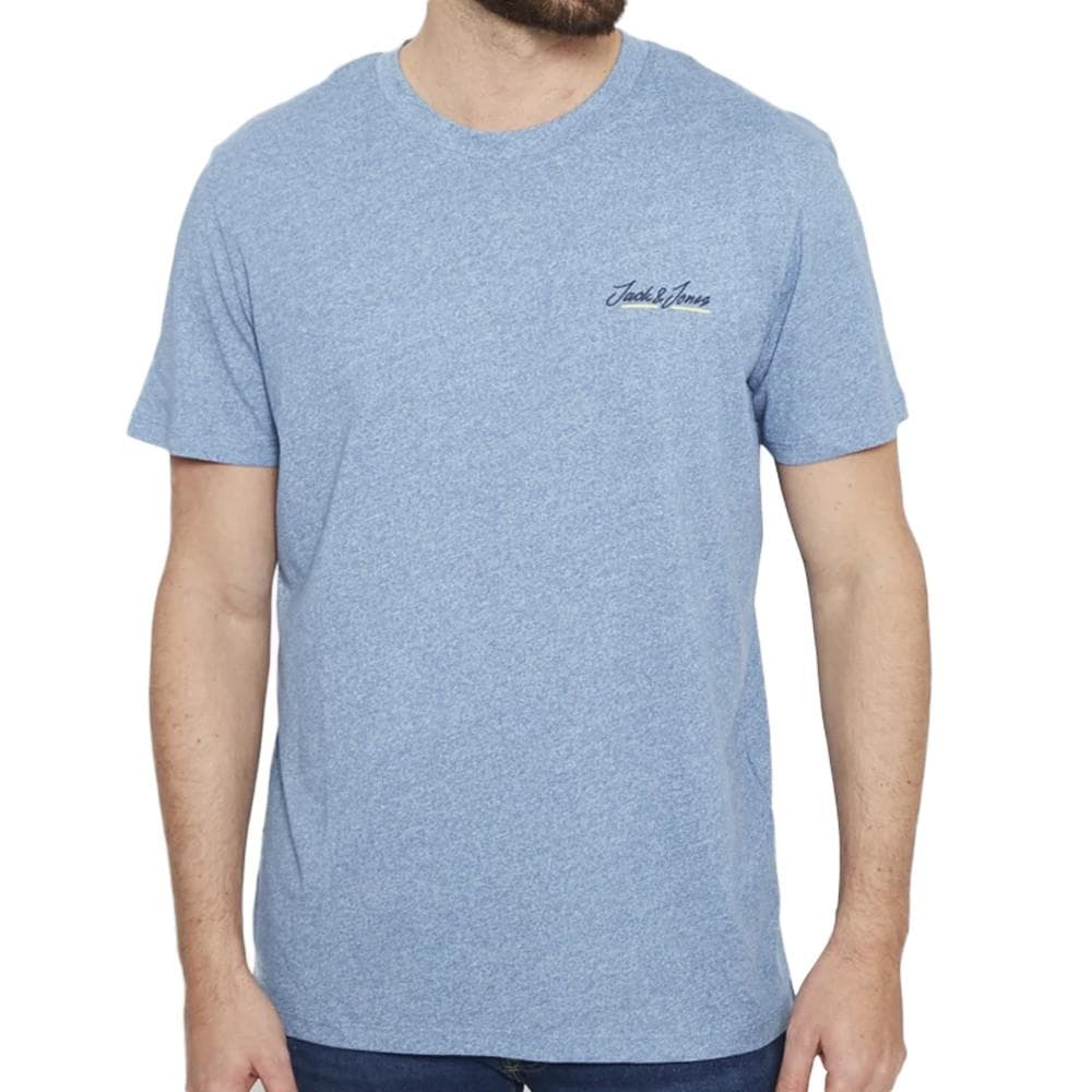 T-shirt Bleu Homme Jack & Jones Htons 1