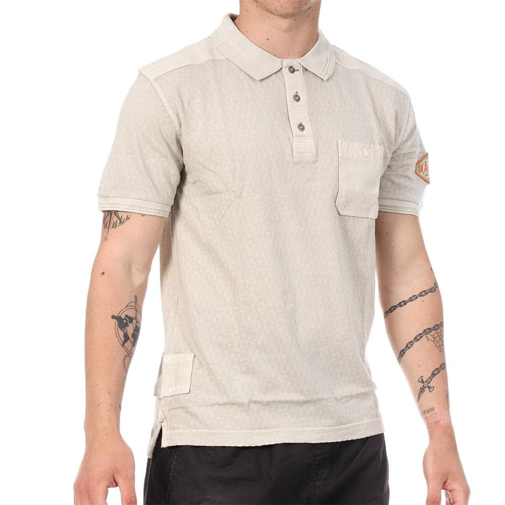Polo Gris/Beige Homme Kaporal Bakum91 1