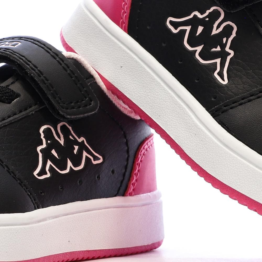 Baskets Noir/Rouge Garçon KAPPA Malone 381Y12W 7