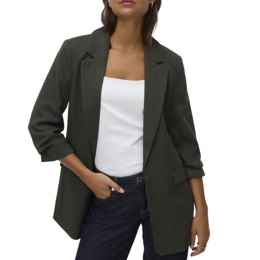 Veste Blazer Kaki Femme Vero Moda Frida Regular 1
