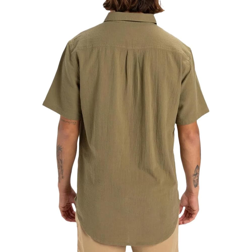 Chemise Kaki Homme Quiksilver Timebox 2