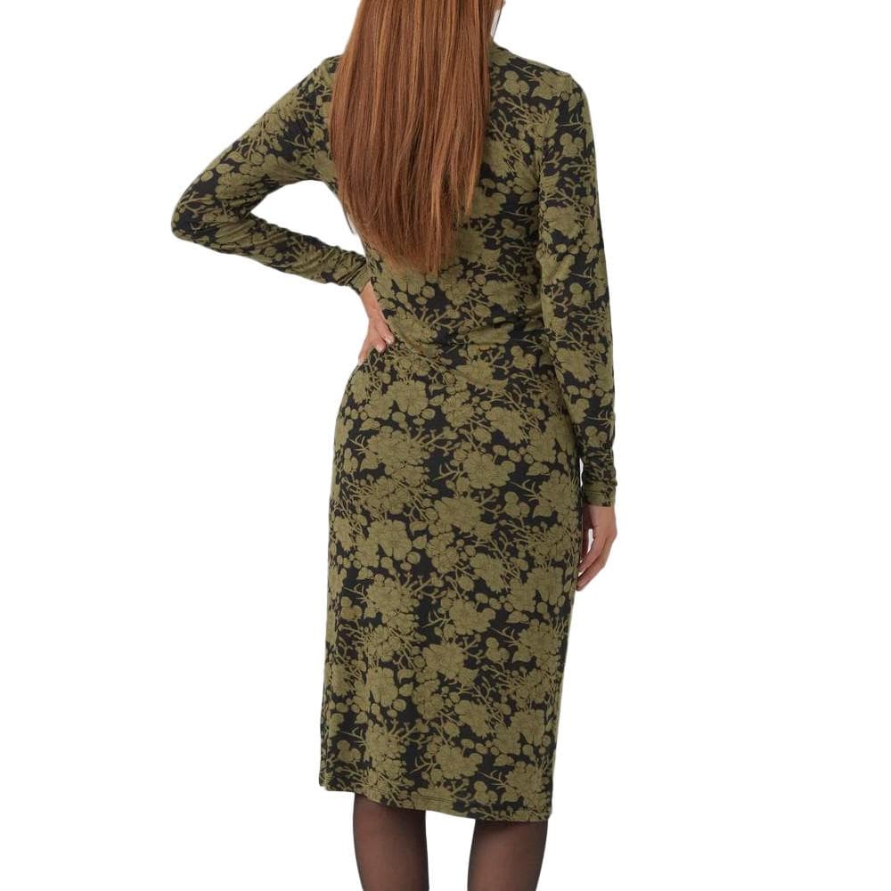 Robe de Grossesse Noire/Kaki Femme Mamalicious Filicia 2