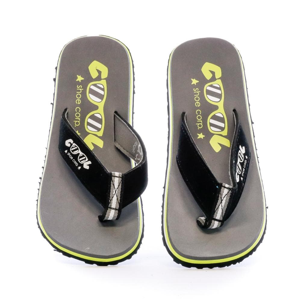 Tongs Grise et Verte Garçon Cool Shoe OS BOY 3
