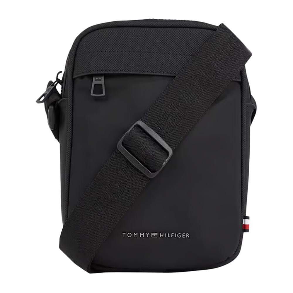 Sacoche Noire Homme Tommy Hilfiger Repreve 1