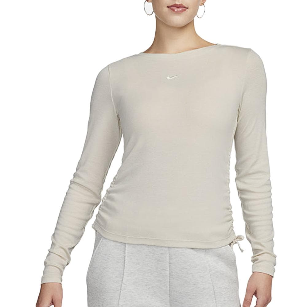Sweat Beige Femme Nike Essntl 1
