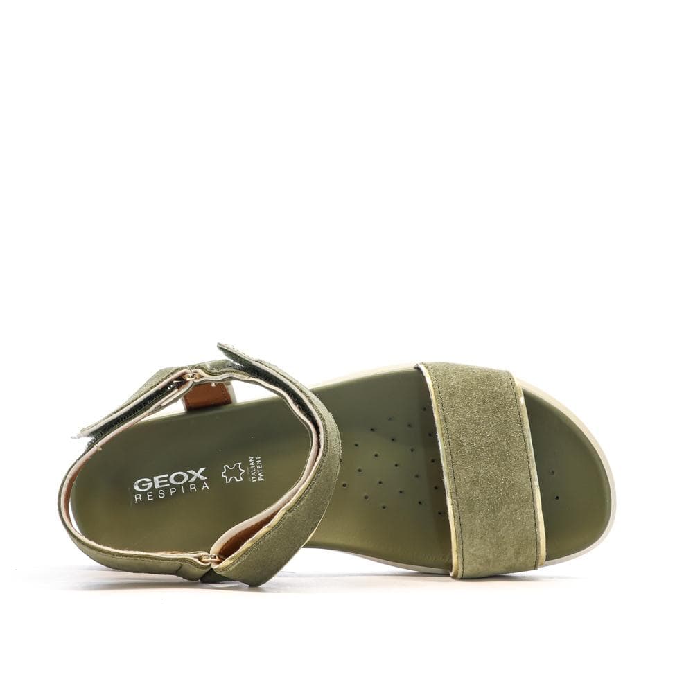 Sandales Kaki Femme Geox Xand 4