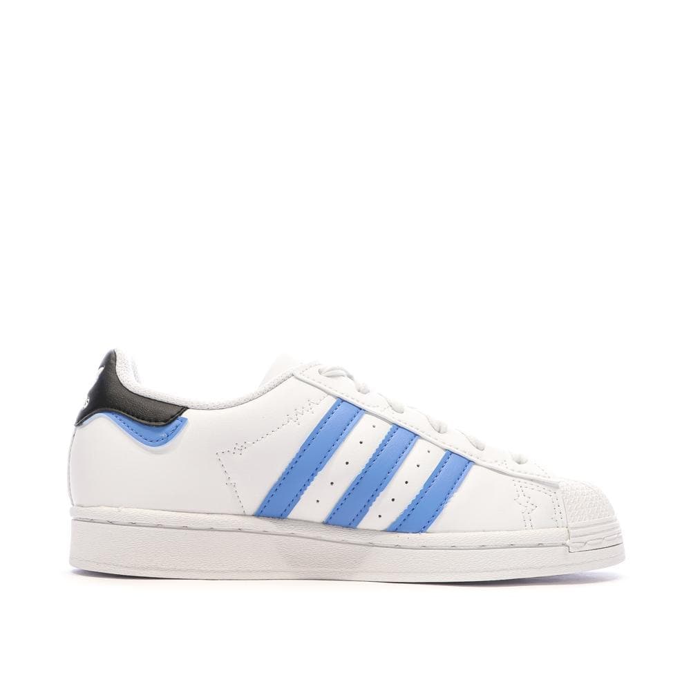 Baskets Blanc/Noir Enfant Adidas Superstar IG6263 2