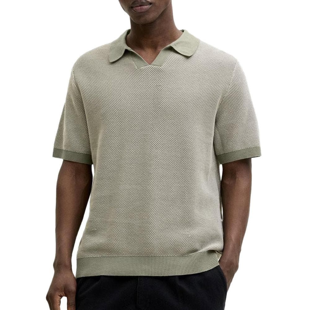 Polo Kaki Homme Jack & Jones Aston Split 1