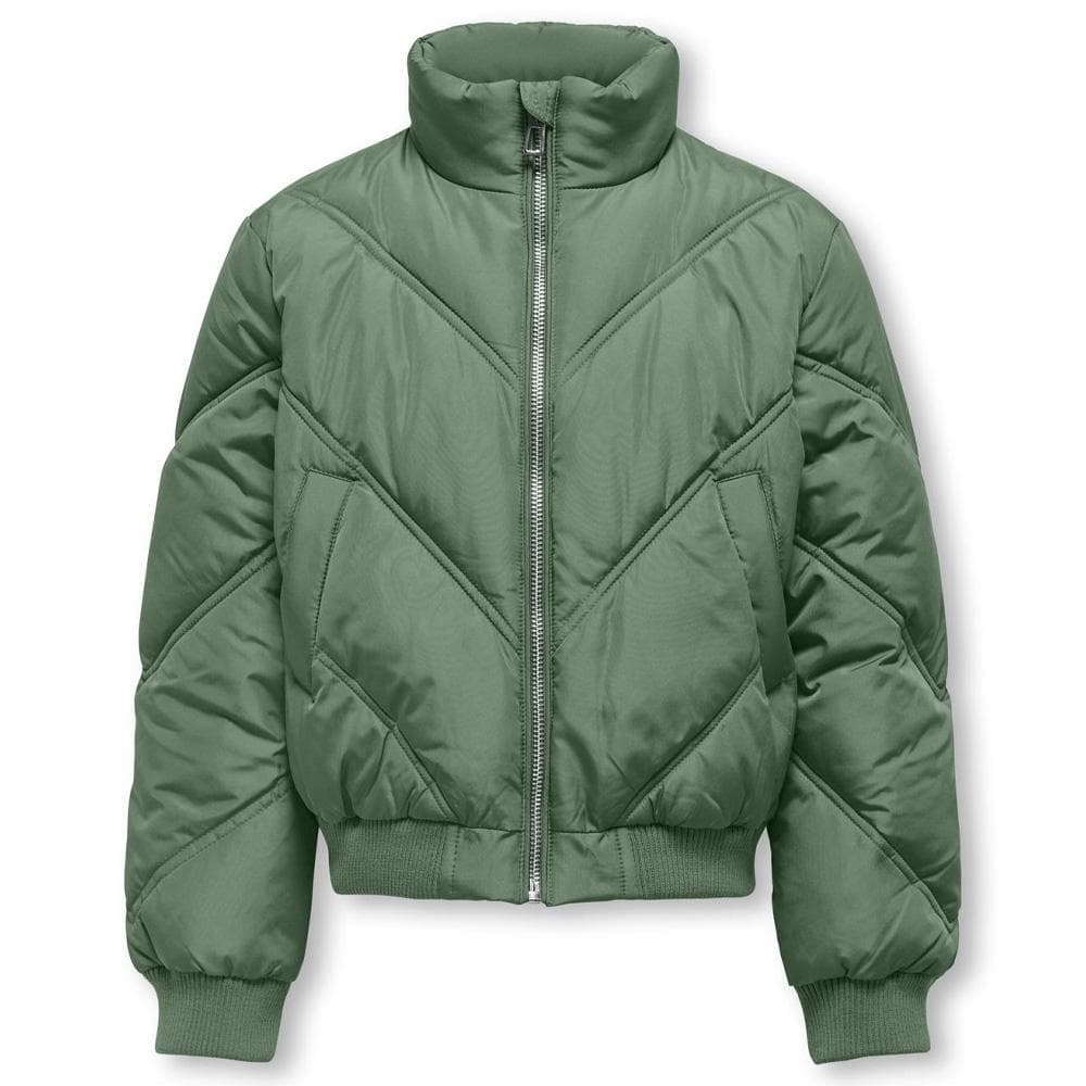 Doudoune Vert Fille Kids ONLY Kogtamara Quilted 1