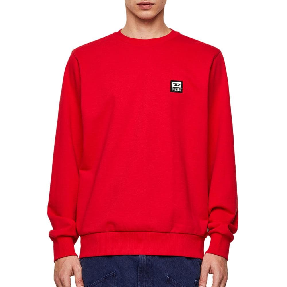 Sweat Rouge Homme Diesel S-Girk 1