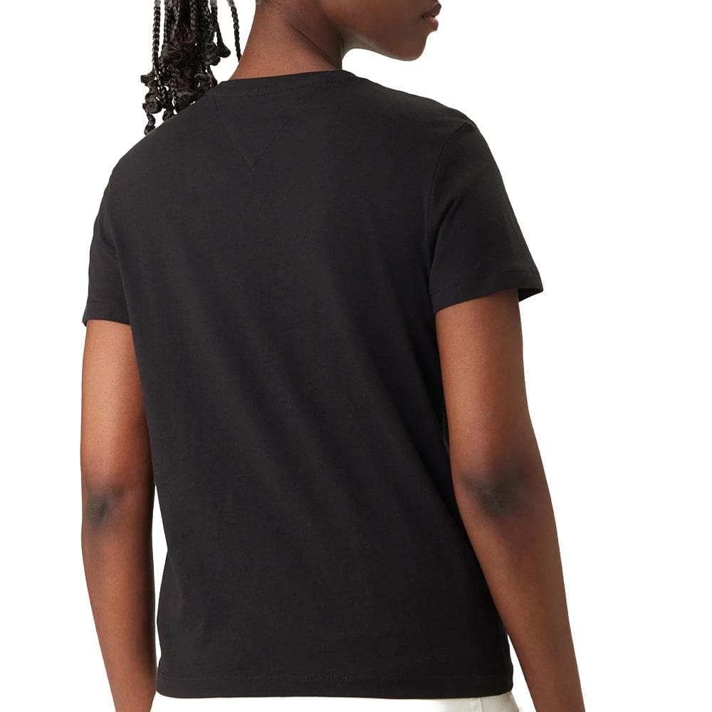 T-Shirt Noir Homme Tommy Hilfiger Essential 123 2