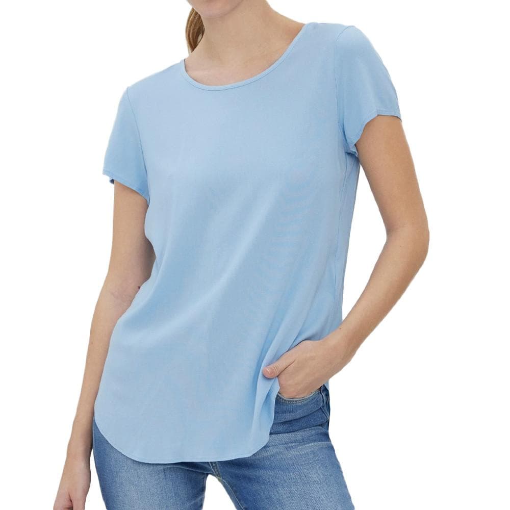 T-shirt Bleu Femme Vero Moda Becca 1